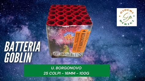 Test Batteria Goblin Colpi Mm Di U Borgonovo Youtube