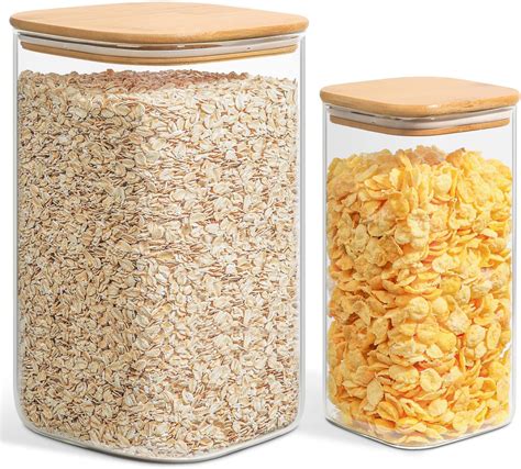 Comsaf 10111137 Oz Glass Food Storage Containers Glass