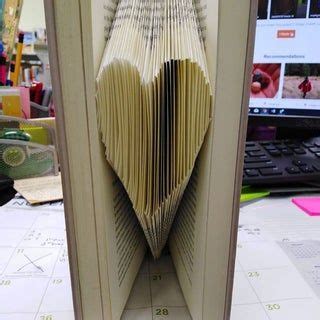 Folded Book Art Best Most Clear Tutorial Available Folded Book