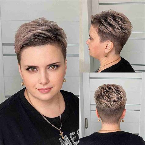 Cute Pixie Haircuts For Round Faces