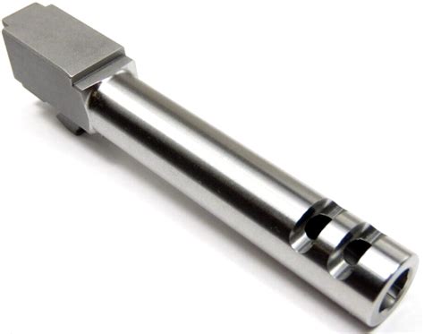 New 9mm CONVERSION Stainless Barrel For Glock 27 G27 EXTENDED PORTED 4