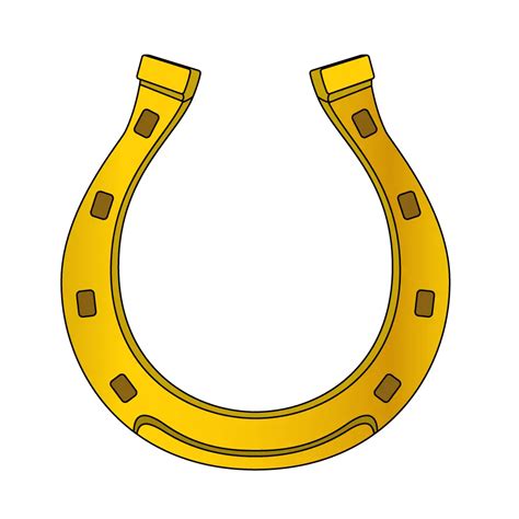 How to Draw A Horseshoe Step by Step