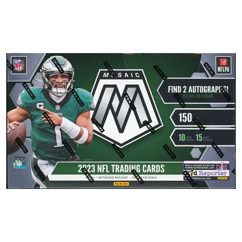 2023 Panini Mosaic Football Hobby Box Sports Connection