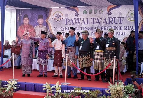 Tampil Memukau Kafilah Kepulauan Meranti Meriahkan Mtq Provinsi Riau