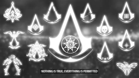 1920x1080 Resolution Photo Of Assassins Creed Logo With Nothing Is