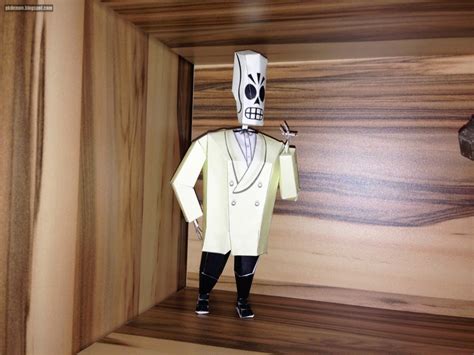 Grim Fandango Papercraft