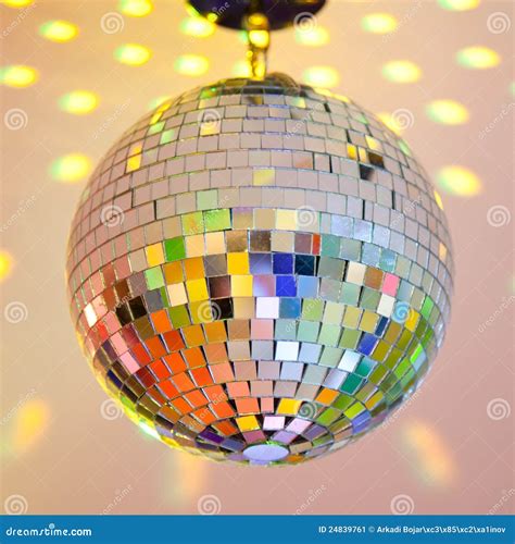 Disco Ball Stock Image Image Of Ball Mosaic Discotheque 24839761