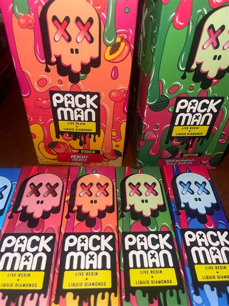 Packman 2 Gram Disposable Live Resin Diamonds Bud Lords