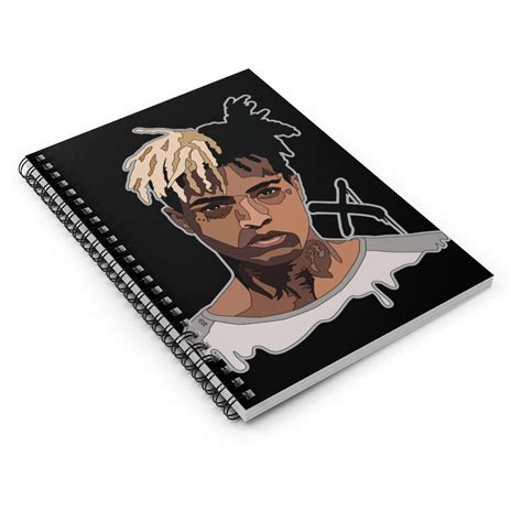 Xxxtentacion Spiral Notebook Etsy