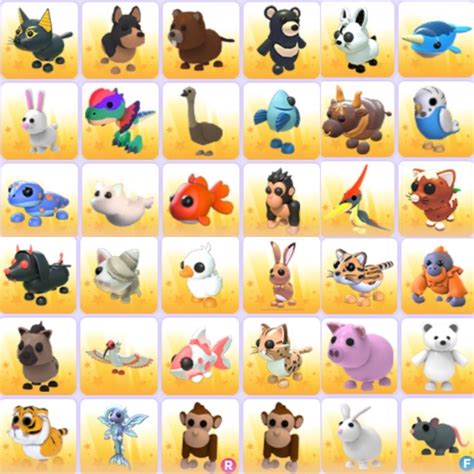 Roblox Adopt Me - Rare Pets, Video Gaming, Gaming Accessories, In-Game ...