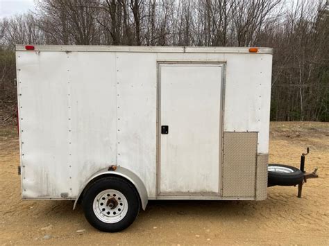 2012 Victory Trailers 6x10 Enclosed 3k Cargo Trailer Wrear Barn Doors