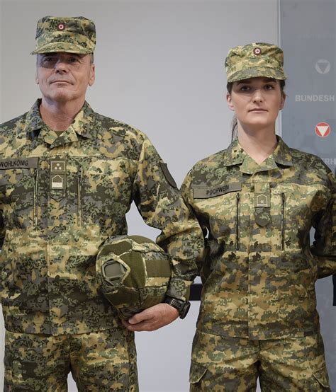 Bundesheer neue Uniform des Österreichischen Bundesheeres