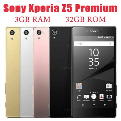 Sony Smartphone Xperia Z5 Premium E6853 E6883 Versi N Japonesa 4G 5 5