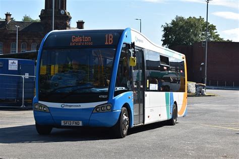 Stagecoach Optare Solo Sr SF13 FND Departs Kilmarnock Bus Flickr