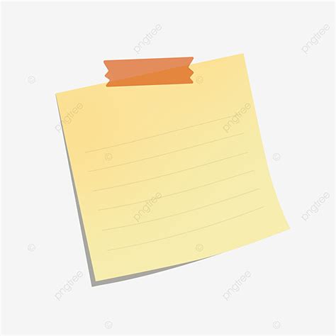 Nota De Papel Adhesivo Png Dibujos Clipart De Papel Nota Adhesiva