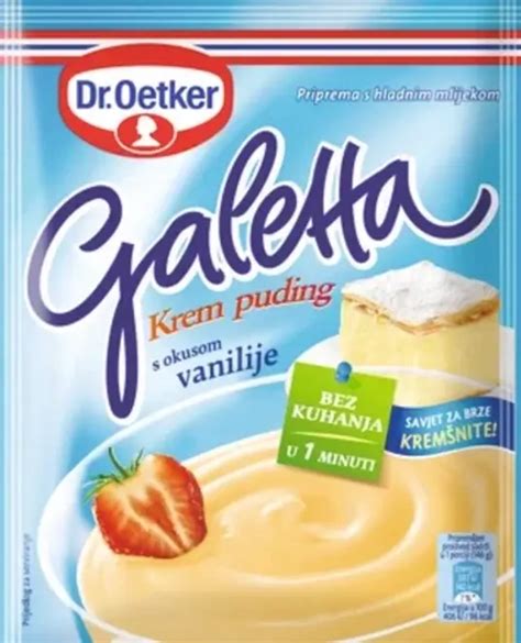 Galetta S Okusom Vanilije Puding Dr Oetker