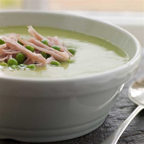 Recette Soupe De Petits Pois Cuisine Madame Figaro