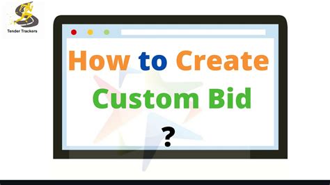 How To Creat Custom Bid On Gem Portal Youtube