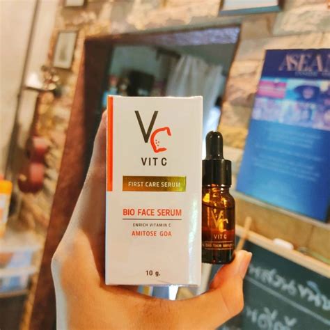 Vc Vit C Bio Face Serum วิตซี เซรั่มน้องฉัตร 10ml Beatprincessroom Thaipick