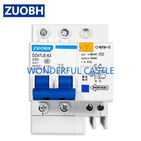 Main Switch Residual Current Circuit Breaker Main Switch With Surge