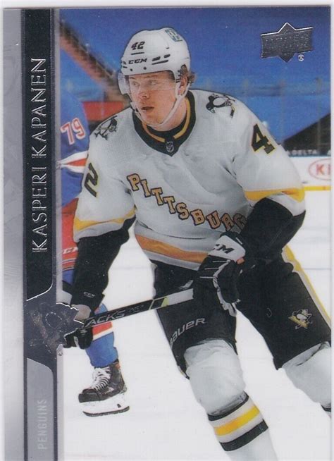 20 21 Upper Deck Extended Series Clear Cut 611 KASPERI KAPANEN