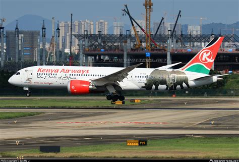 Y Kzd Kenya Airways Boeing Dreamliner Photo By Ban Ma Li Id