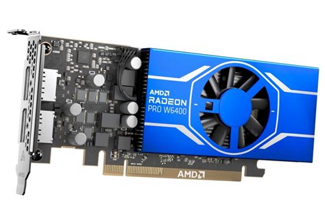 Amd更新僅50w電力驅動的radeon Pro W6400專業繪圖卡，強化虛擬視覺應用 Mashdigi－科技、新品、趣聞、趨勢