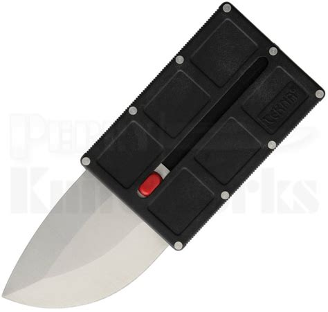 Tekna Security Card Knife Double Edge Tek Scd L Perry Knife Works