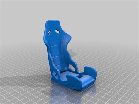 Free D File Racing Car Seat Phone Stand With Roll Cage Modify D