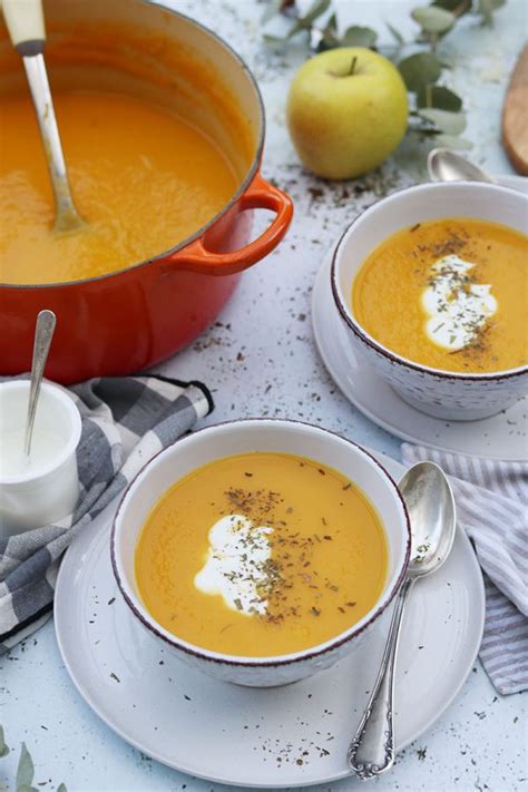 Crema De Calabaza Y Manzana Hoy Comemos Sano