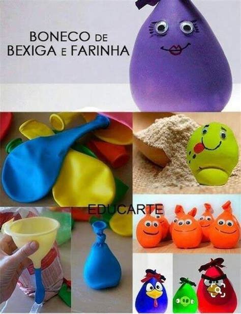 Boneco De Bexiga E Farinha