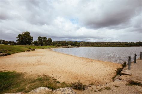 Lilydale Lake and Playground in Australia Stock Photo - Image of picnic ...