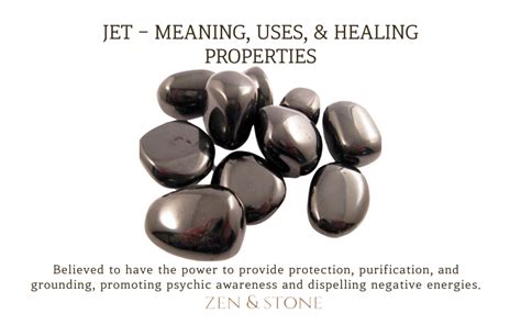 Jet Stone - Meaning, Uses, & Healing Properties