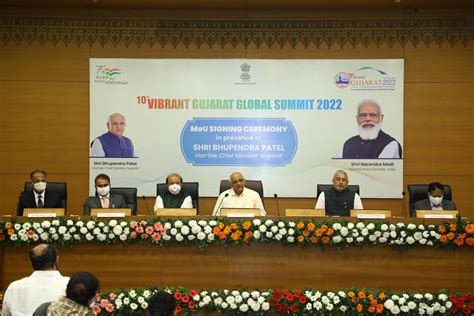 Vibrant Gujarat MOUs Worth Rs 14 165 Crore Signed