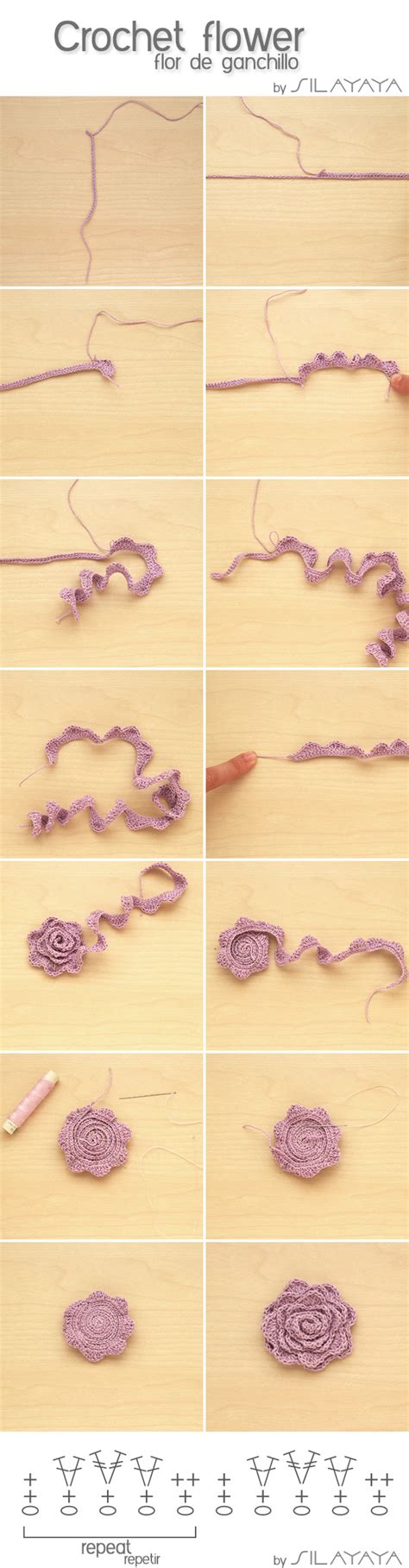 Flower Tutorial Crochet ⋆ Crochet Kingdom