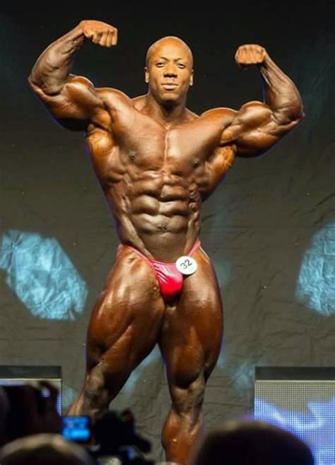 Bodybuilder Bulge Posing Trunks Vpl Jamaican Bodybuilder Shawn Rhoden