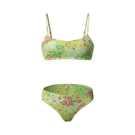 Pcs Beach Swimsuit Women Adjustable Straps Bathing Suit Side Knot Bikini Set Low Waisted