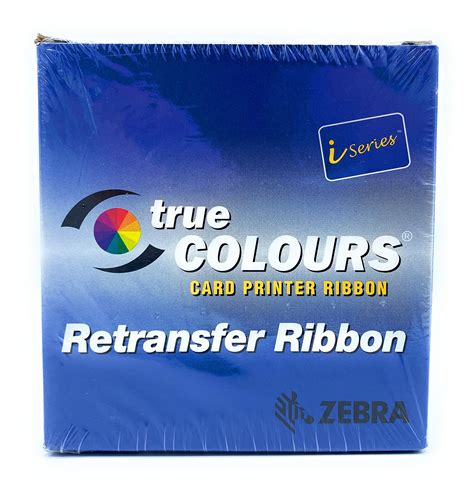 Amazon Zebra True Colours Iseries Ymckk Color Ribbon