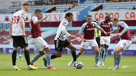 Aston Villa V Man United Match Pics 9 May 2021 Manchester United