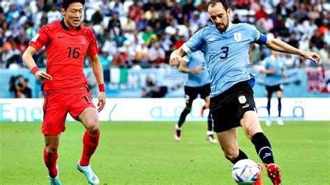 Uruguay y Corea del Sur no se hicieron daño e igualaron a 0 en Rayan