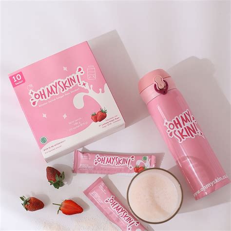 Jual Oh My Skin Collagen Beauty Drink Minuman Pemutih Badan Isi