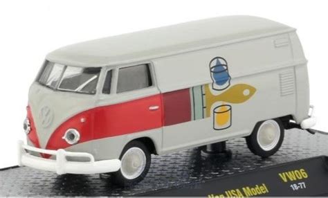 Coche Miniatura Volkswagen T A M Machines Kastenwagen Gris Dekor