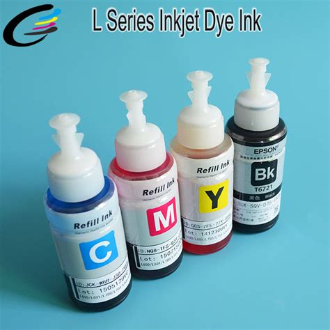 Ml Refill Universal Dye Ink For Epson L L Desktop Printer Ink