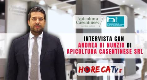 HorecaTV A Host 2021 Intervista Con Andrea Di Nunzio Di Apicoltura