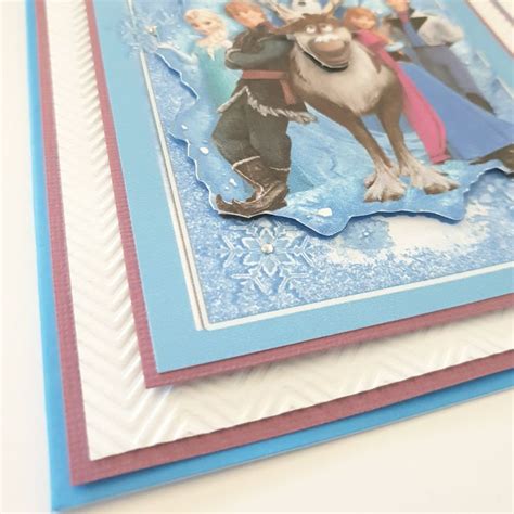 Frozen Birthday Card