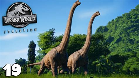 Jurassic World Evolution 19 Nos Premiers Brachiosaurus Royleviking Fr Hd Pc Youtube