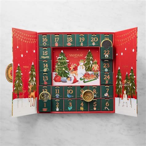 Vahdam Tea Advent Calendar Williams Sonoma