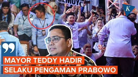 Video Mayor Teddy Dampingi Prabowo Dengan Baju Mirip Tkn Ini Kata Bawaslu