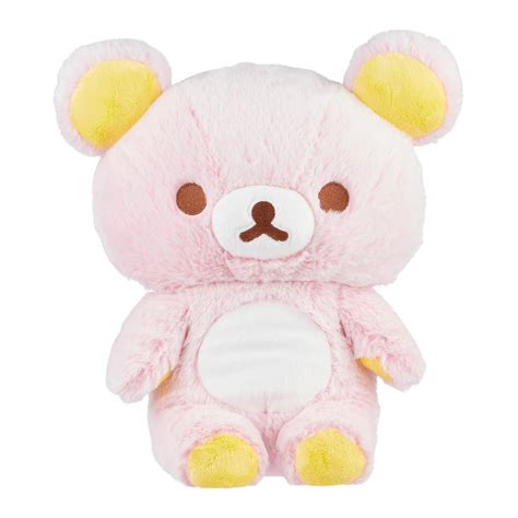 Rilakkuma San X Original Long Pile Sherbet Series Plush Soft Pink