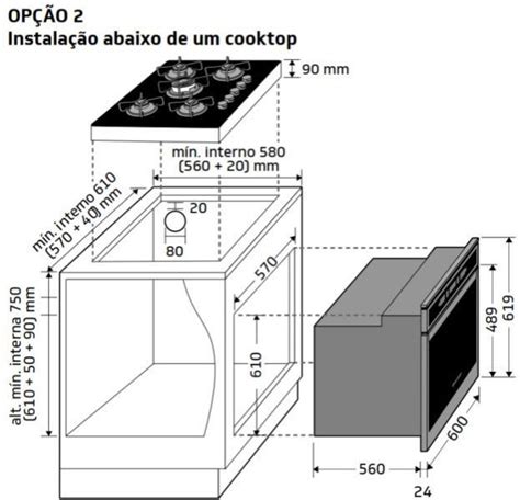 The Measurements For An Oven And Microwave